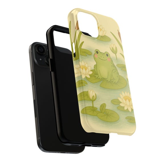 Custodia carina hippie Fairy Frog compatibile con iPhone 14 Pro Max