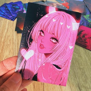 girly card sleeves TitanShield (150 /Bubblegum Pink) Standard Size Board Game Trading Sleeves Deck Protector for MTg, Dropmix PVC polypropylene to preserve cards long 60PCS Trading Card Pokémon TCG