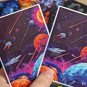 Space Card Sleeves - Etsy Space Card Sleeves - Etsy