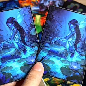 mermaid card sleeves Laundry Dragonmaid Party Yu-Gi-Oh! Holographic Card Sleeves – Kado Supplies main image 1