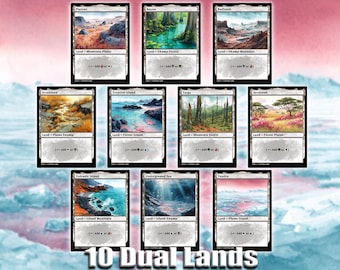 フェッチランド セット #2 - フルアート - 統率者戦 Edh/cEDH 用 MTG