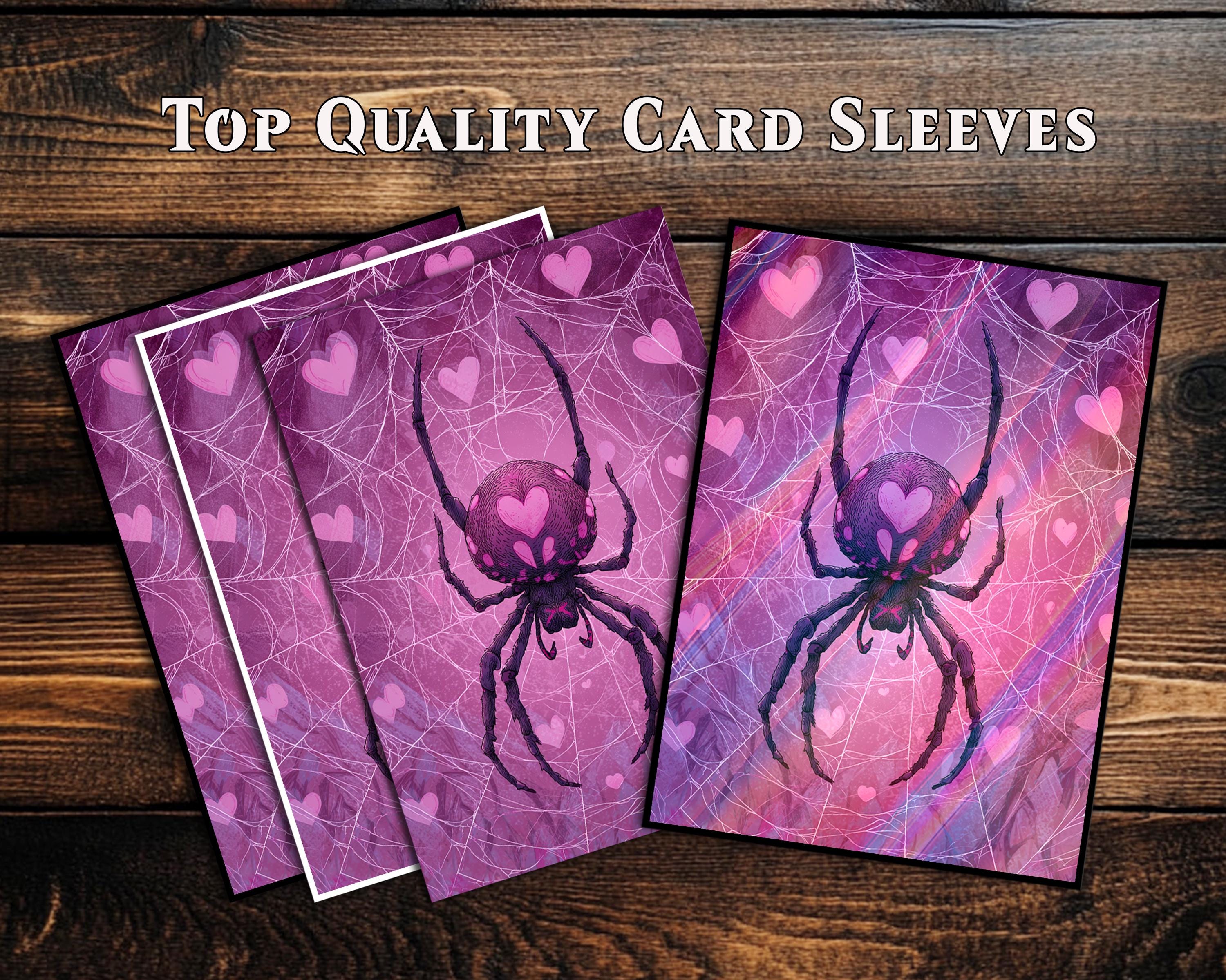 Spider Card Sleeves - Etsy
