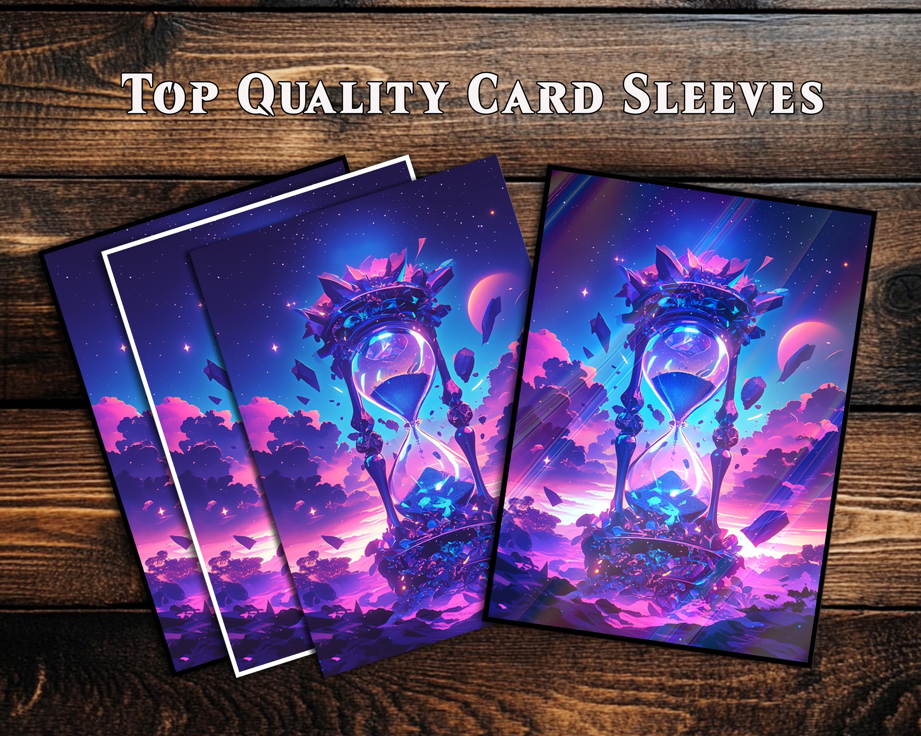 Card Sleeves, Card Sleeve,Top Quality Card Sleeve, perfect fit sleeves, Art Sleeves,Fantasy Hourglass in Purple - pink Sky Card Sleeves, Card Sleeve,Top Quality Card Sleeve, perfect fit sleeves, Art Sleeves,Fantasy Hourglass in Purple - pink Sky