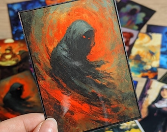 chandra card sleeves Custom Sleeve DIGITAL FILE ONLY | Print Your Own | Printable Download 60-Pack Magic: The Gathering Card