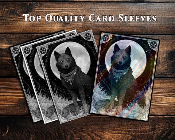 custom art card sleeves Card Sleeves