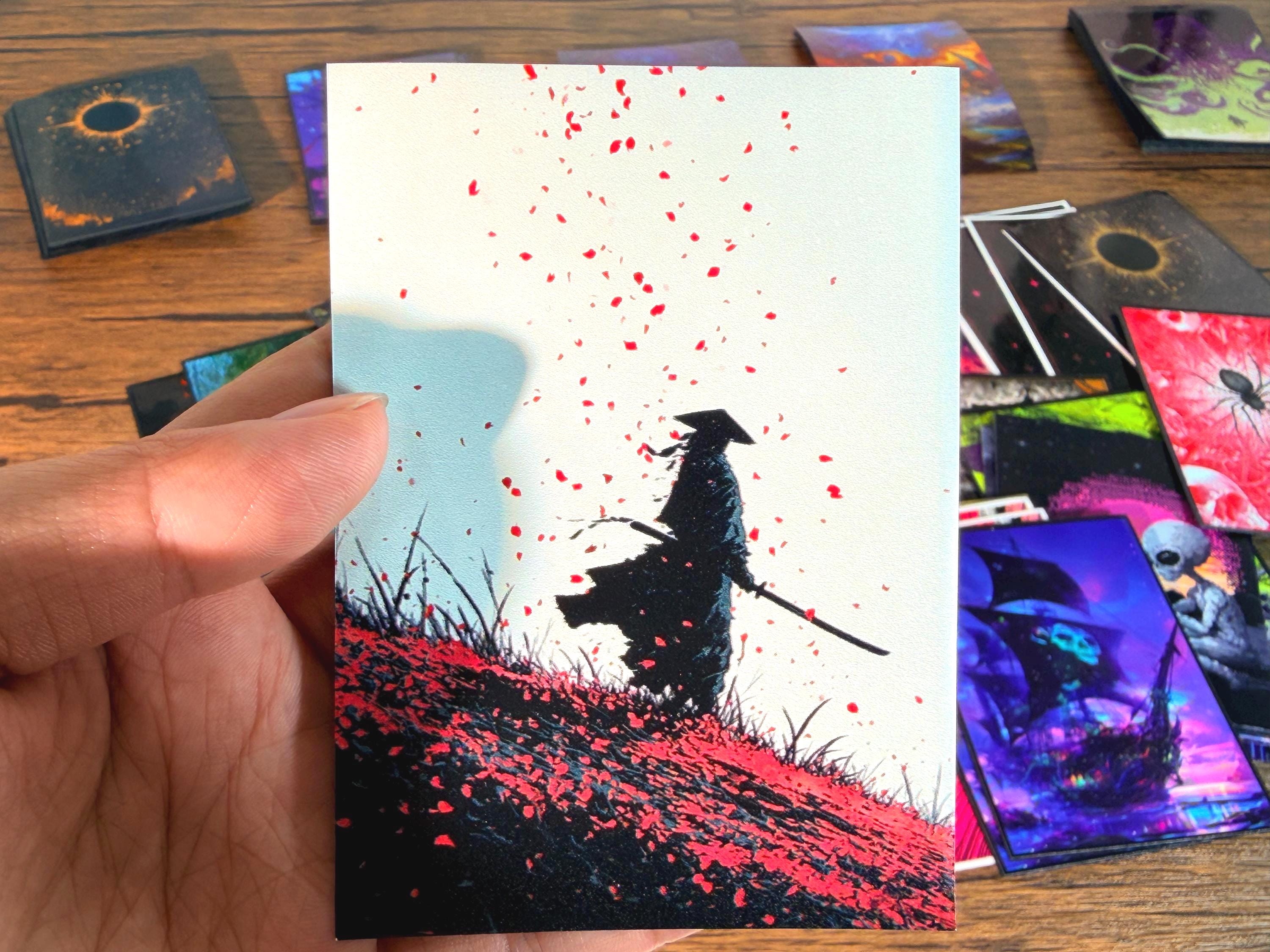 samurai shield card sleeves 5x6 Sleeves