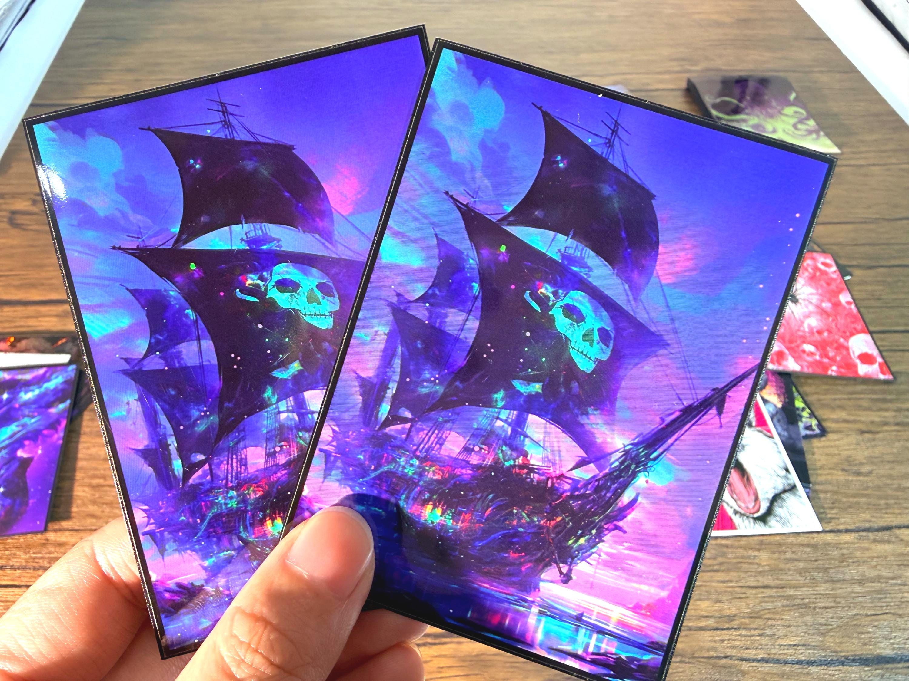 Mtg Card Sleeves Pirates - Etsy Mtg Card Sleeves Pirates - Etsy