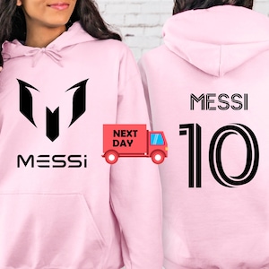 Lionel Messi Graphic Hoodie: Soccer Fan Unisex Sweatshirt