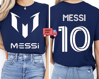 Lionel Messi Kids Soccer Shirt Youth Football Fan Tee Argentina