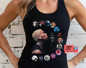 Chris Brown Tour Tank Top , Breezy Bowl XX Concert Tee , Unisex R&B Fan Merch