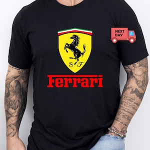 Ferrari Shirt, Ferrari T-Shirt, Ferrari Race Shirt, Ferrari Lover Shirt, Car Race Shirt, Ferrari Fan Apparel, Unisex Racing Tee