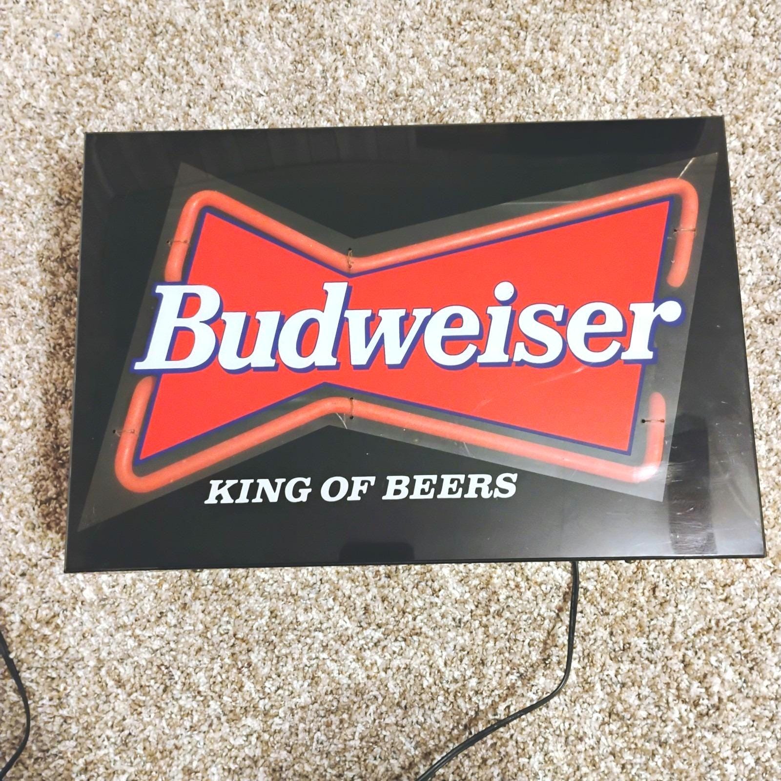 Budweiser vintage neon sign - Etsy 日本