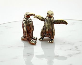 ヴィンテージ 真鍮製ペンギンの置物 - Etsy 日本