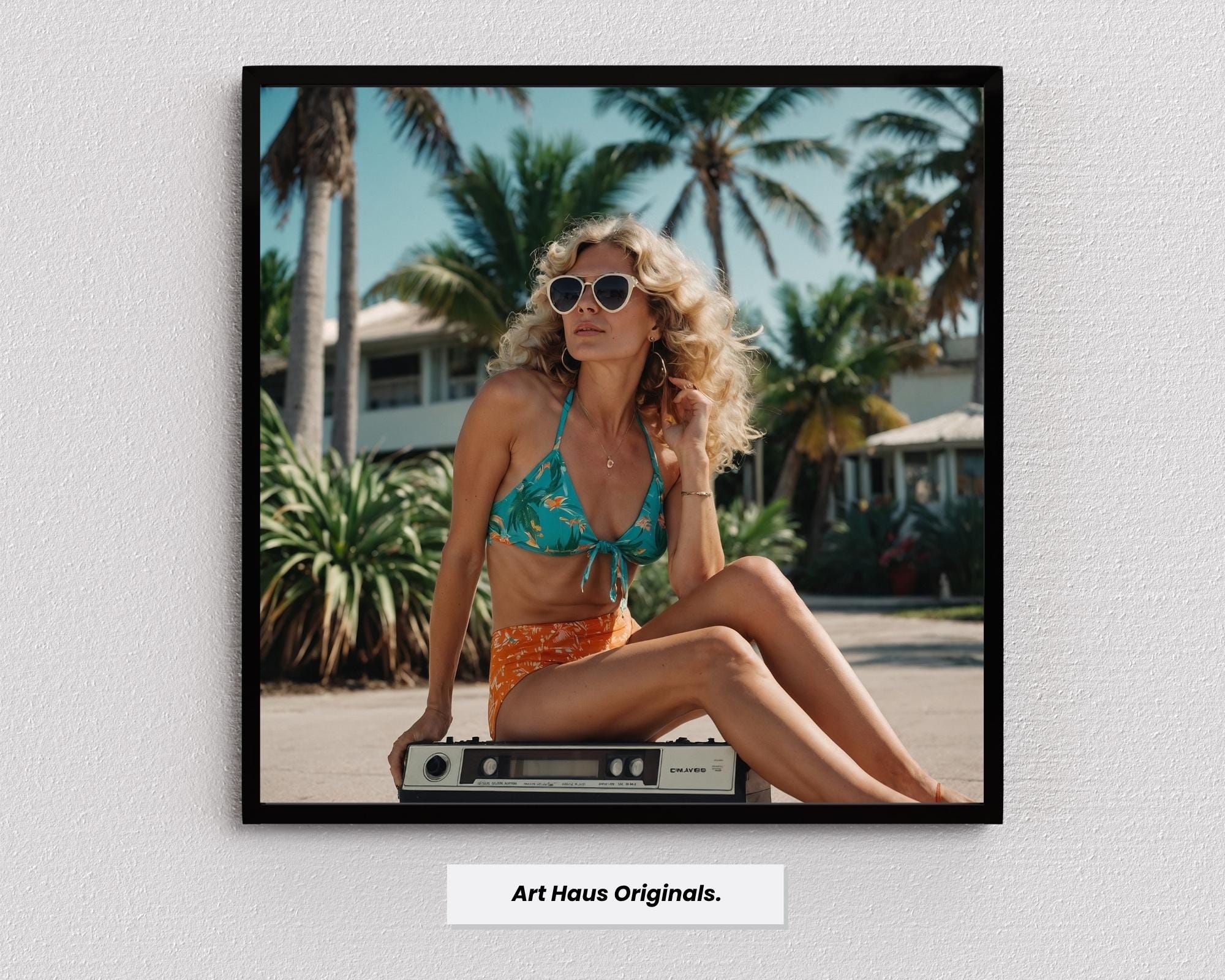 80s bikini poster - Etsy 日本