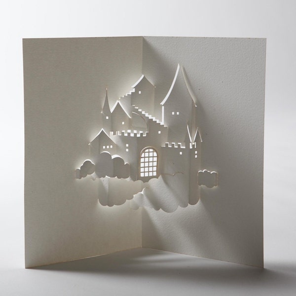 Castle in the Sky Pop-Up Card