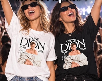 T-shirt Céline Dion / Céline Dion Paris 2026