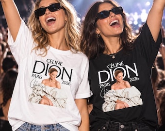 T-shirt Céline Dion / Céline Dion Paris 2026