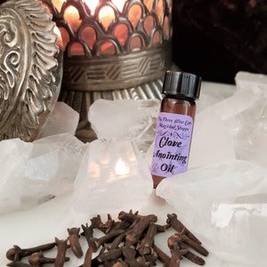Clove Anointing Oil--Wisdom, Wealth, Purification, Banishing, Healing, Protection