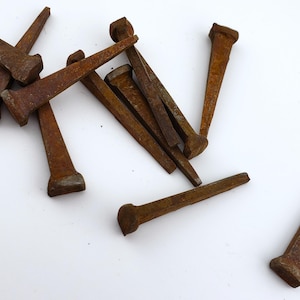 棺の釘 - 保護、呪い、呪い、追放、有害な魔法、敵に対する、四角形またはバラの頭のための儀式用棺の釘 9 個セット