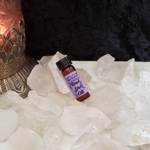 Black Star Anointing Oil--Psychic Revelation, Seduction, Attraction, Meditation