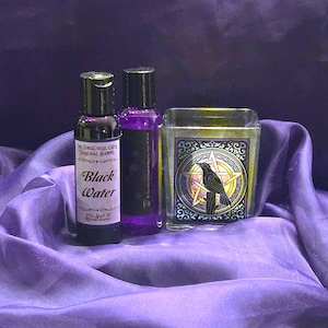 Black Water Spell & Ritual Water--Hex, Curse, Forcefully Remove Negative Energy, Send Away Unwanted Individuals