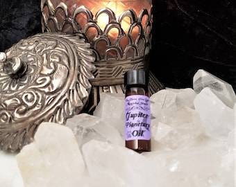 Jupiter Planetary Anointing Oil--Wealth Legal Matters Gifts