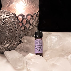 Crown of Success Anointing Oil--Success, Remove Obstacles, Create Opportunity, Success in All Endeavors, Victory