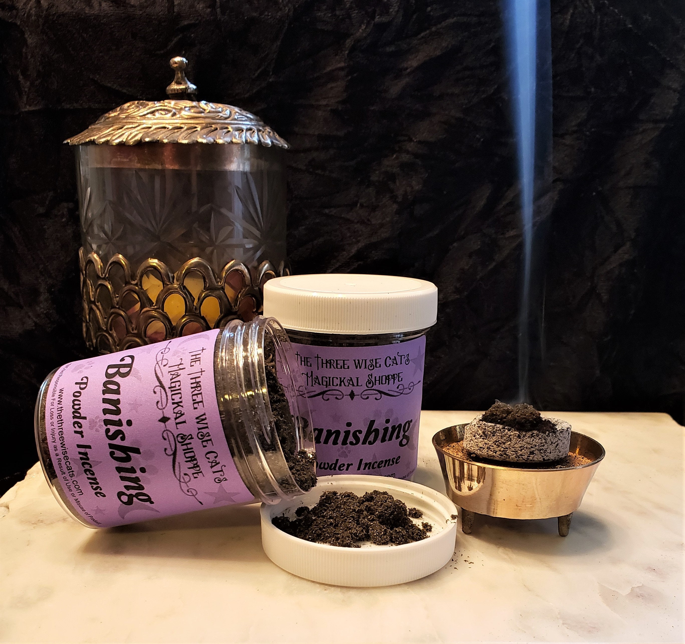 Banishing Incense Powder Drive Away and Remove Harmful Etsy
