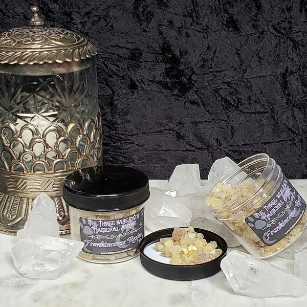 Frankincense Resin Incense--Purification Meditation Grounding Healing Spiritual Connectedness Protection Consecration