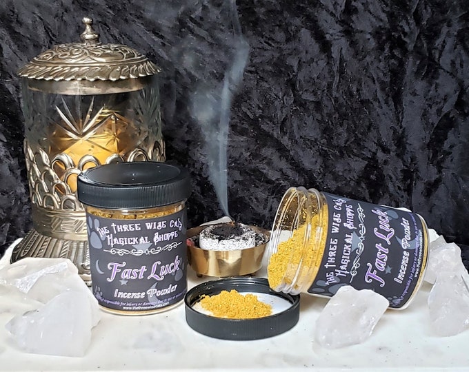 Fast Luck Incense Powder-alter Your Luck Quickly Bring Money Business ...