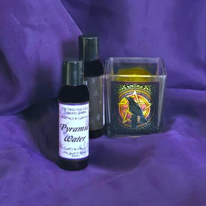 Pyramid Water Spell and Ritual Water--Charging and Empowering