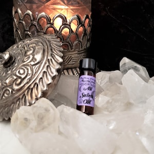All Saints Oil--For Any Saint or Multiple Saints, Spiritual Aid, To Call On or Honor Saint