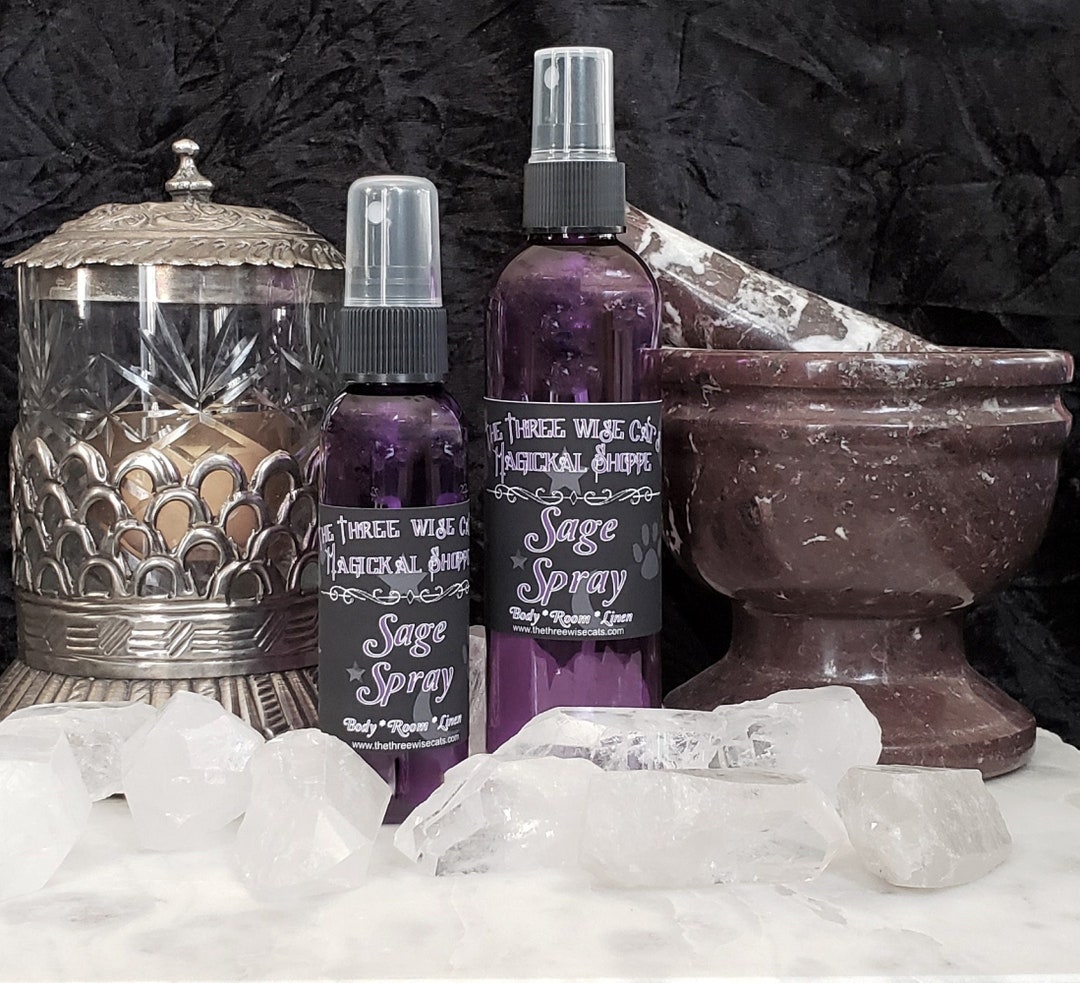 Sage Spraysmudging, Cleanse, Bless, Space Clearing, Protection, Home