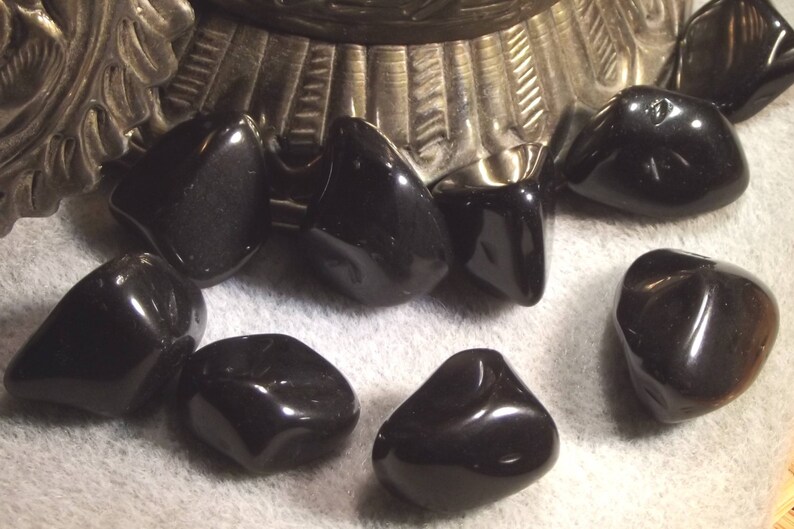 Apache Tear Gemstone Grief Seeker Stone Grounding Etsy