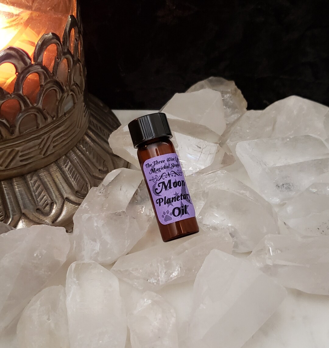 Planetary Ritual Oils Moon Planetary Anointing Oil -- Goddess, Dreams, Hidden Ideas ...