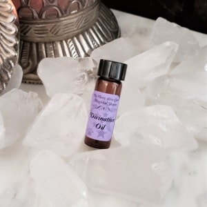 Divination Anointing Oil--Psychic, Oracle, Third Eye, Future Prediction, Connect With Divine