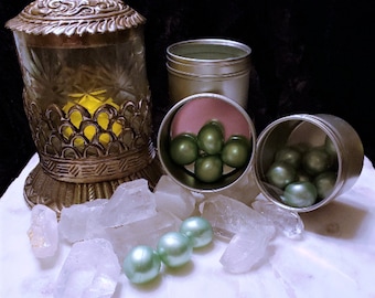 Jinx Removing Bath Oil Pearls--Remove Negativity or Crossed Condition, Uncross, Remove Hex and Jinx, Bath Spell