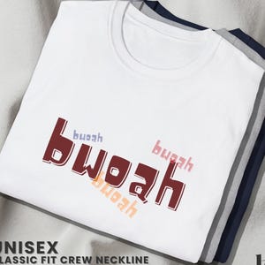 Kimi Räikkönen BWOAH Shirt, Iconic F1 Meme Tee, Iceman Quote Formula 1 Fan Gift, Funny Motorsport Shirt for Men & Women