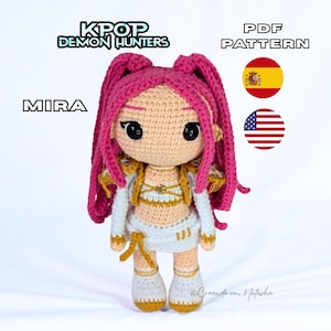 Mira crochet pattern – amigurumi PDF digital download