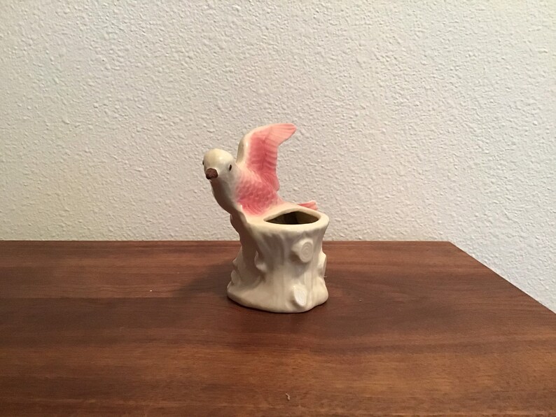 Royal Copley Bird Figurine Planter