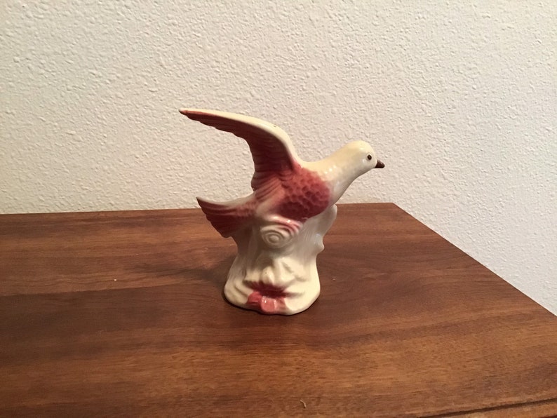 Royal Copley Bird Figurine Planter
