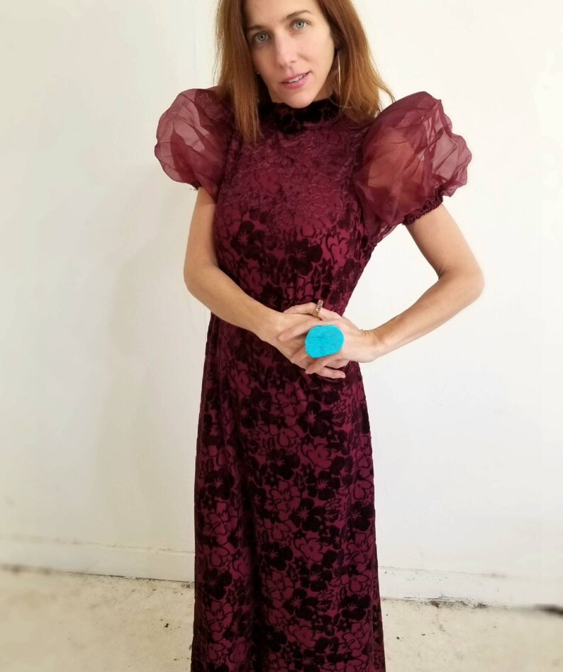 petite velvet maxi dress