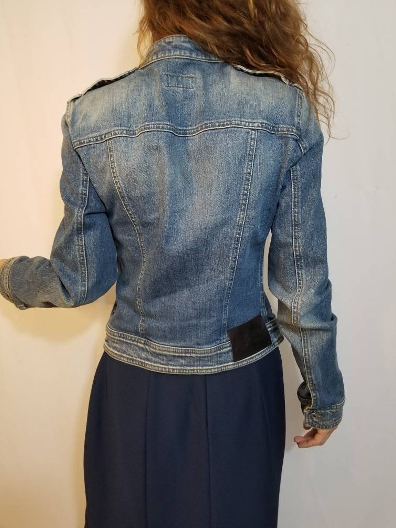 armani jeans denim jacket