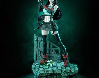 Tifa - Final Fantasy VII  STL 3D Print Model | 1:6 Scale