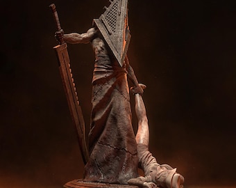 Pyramid Head Silent Hill STL 3D Print Model | 1:6 Scale