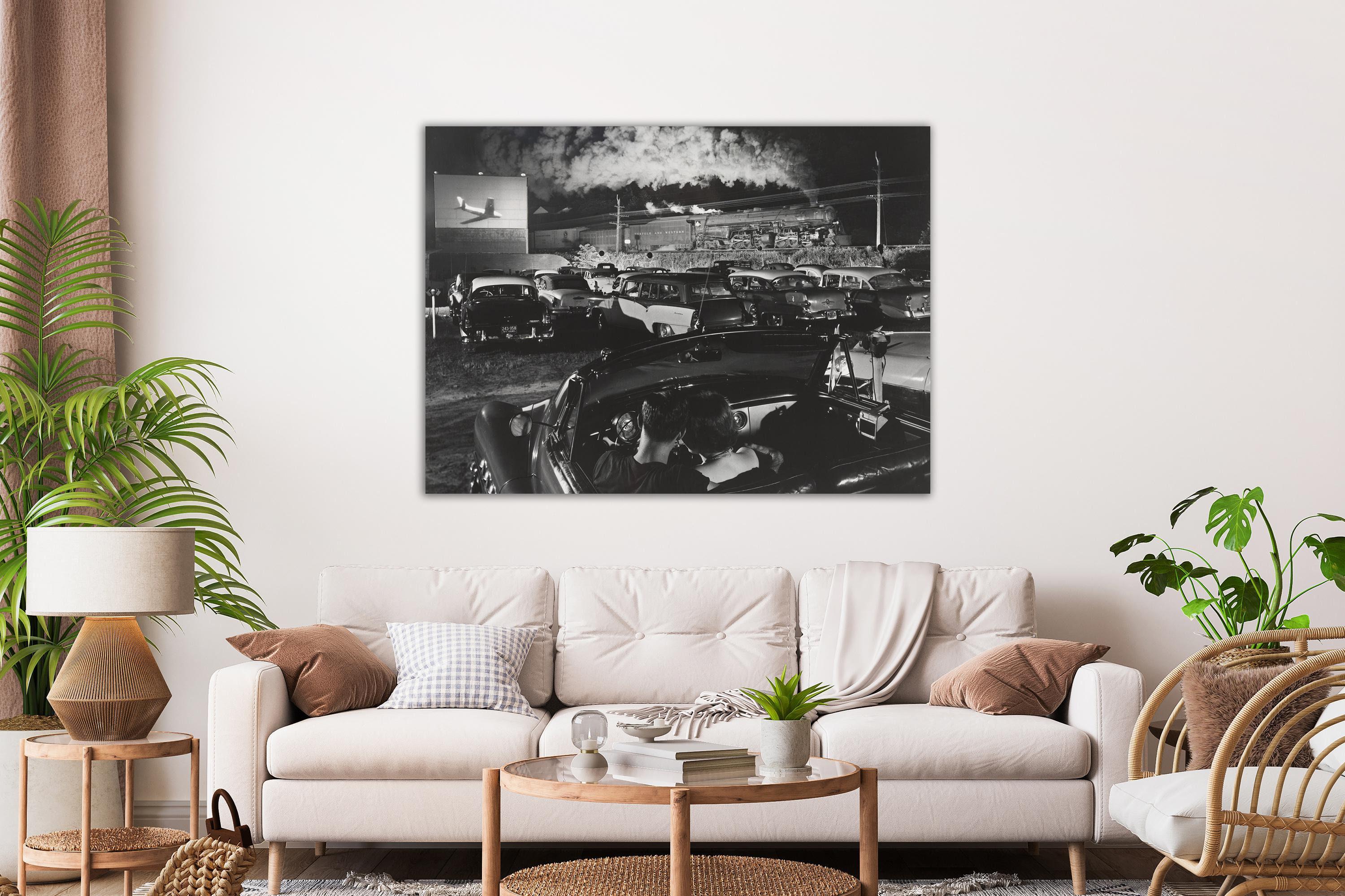 Hotshot Eastbound Print Poster, O. Winston Link Iconic Photograph