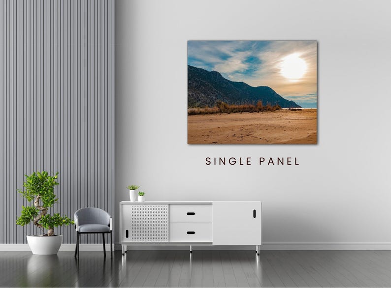 View to the Amalfi Coast by Carl Frederik Aagaard, Fine Art Print, Museum Quality Canvas Print, Amalfi Coast Beauty Wall Decor Idea image 6
