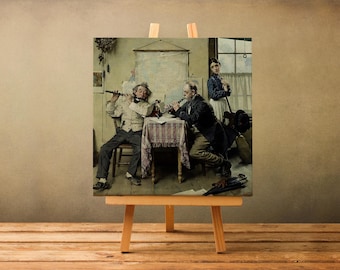 Norman Rockwell Print, 