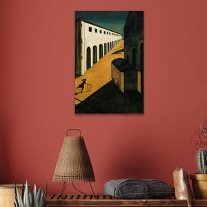 Mystery and Melancholy of a Street Print, Giorgio de Chirico Painting, Fine Art Print, Museum Quality Art, Modern Wall Decor Idea image 6