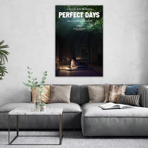 Perfect Days Movie Poster, Wim Wenders&#39;s Film Starring Kōji Yakusho, Perfect Days Film Wall Art, Movie Poster, Japanese Life Print Poster